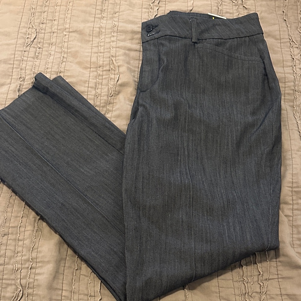 Lee Women's Gray Dress Pants 14petite